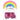 Small Rainbow Balloons Pastel Fuchsia – Partydeco – Balloons – Party Plush