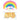 Small Rainbow Balloons Pastel Ivory – Partydeco – Balloons – Party Plush