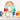 Wall Decoration Rainbow Retro – Amscan – Hanging Decorations – Party Plush