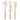 Wooden Cutlery 12 - pack – Unique – Cutlery – Party Plush